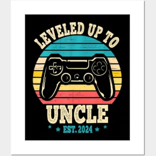 Leveled Up To Uncle 2024 Soon To Be  Video Gamer Uncle Posters and Art